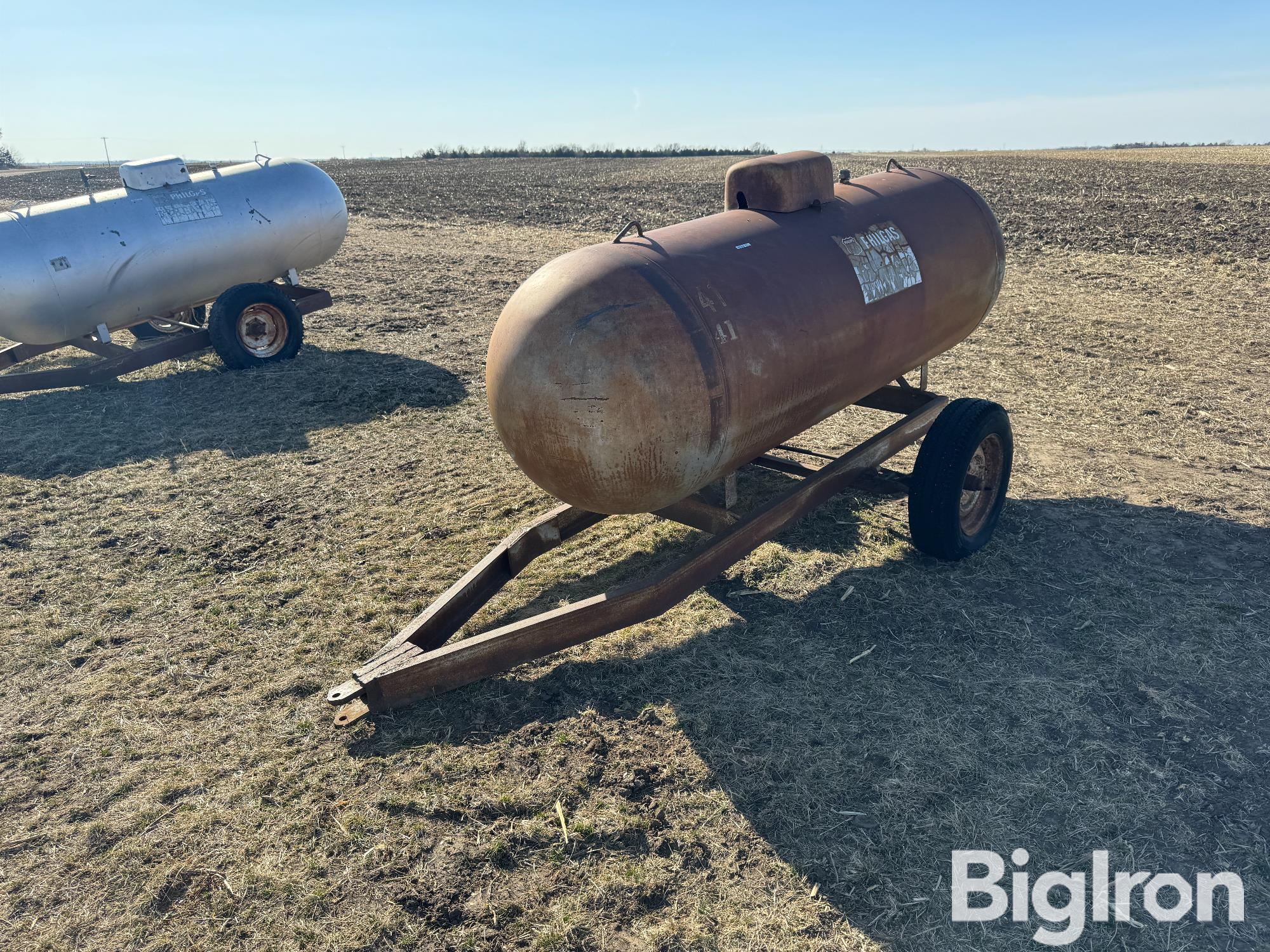 500-Gallon Portable Propane Tank BigIron Auctions