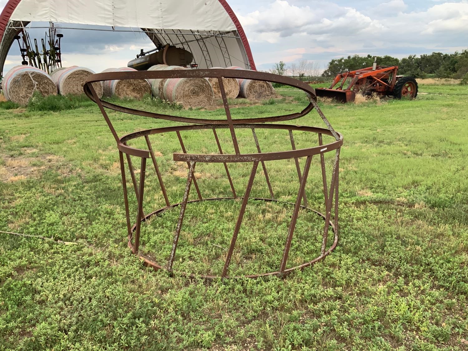 Homemade Round Bale Feeder Bigiron Auctions