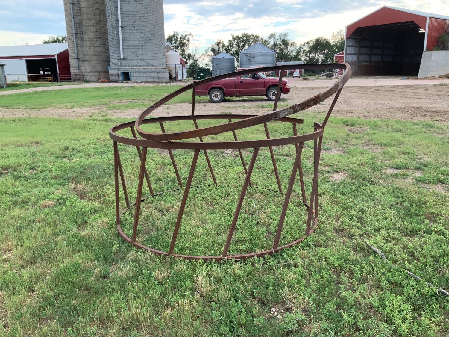 Homemade Round Bale Feeder BigIron Auctions