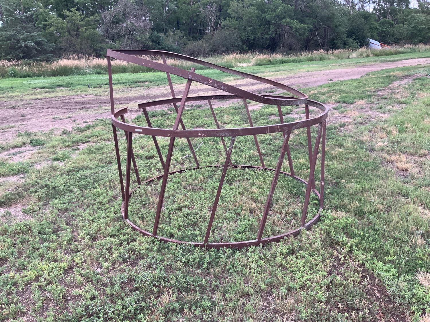 Homemade Round Bale Feeder BigIron Auctions