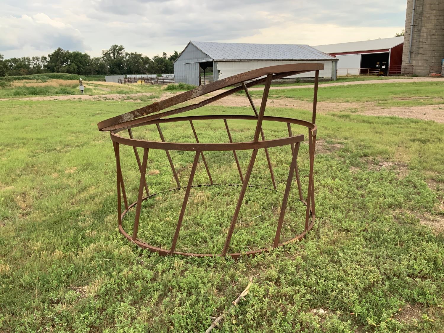 Homemade Round Bale Feeder BigIron Auctions