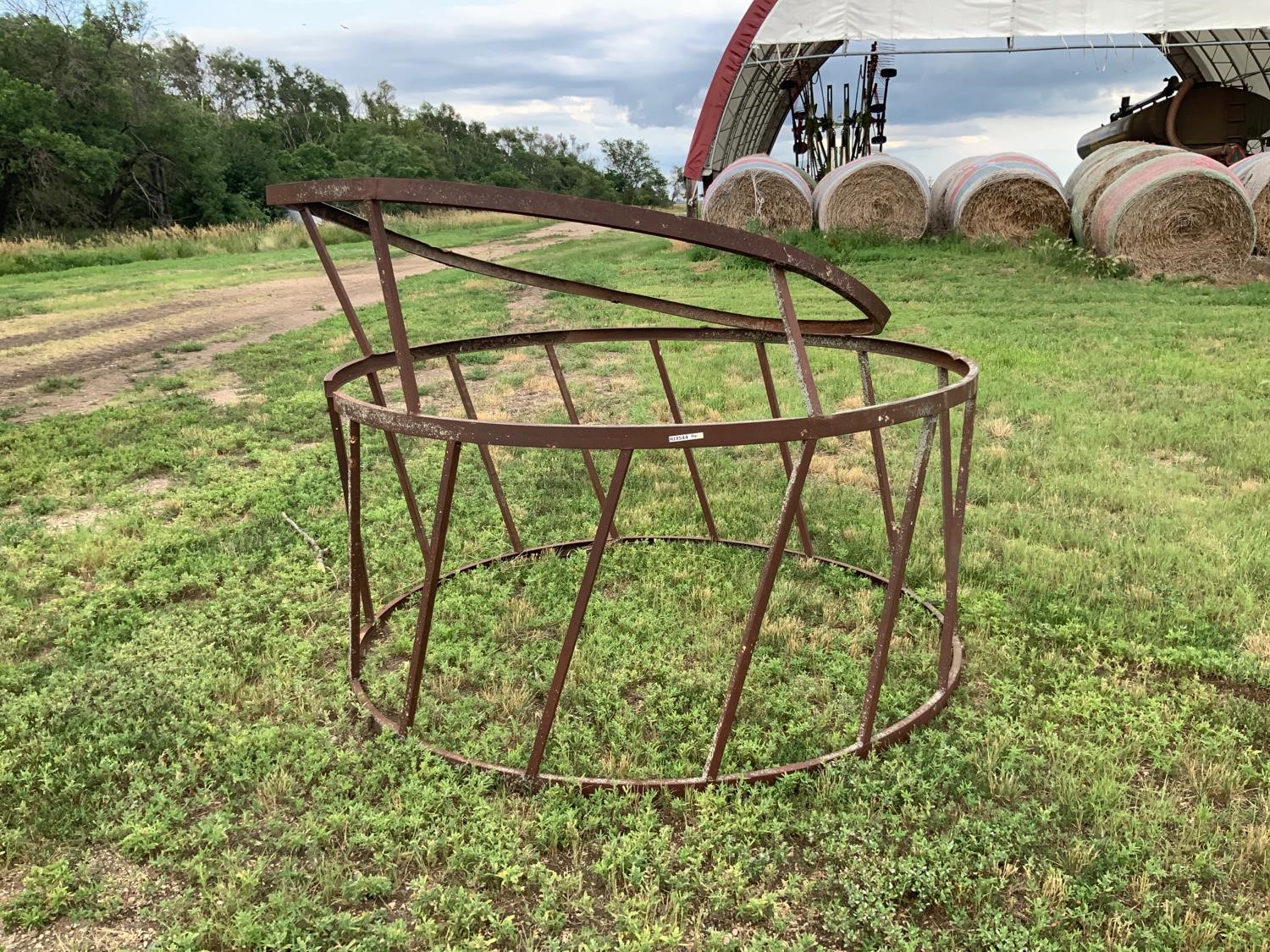 Homemade Round Bale Feeder BigIron Auctions