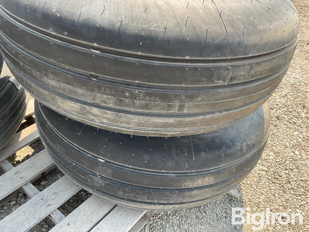 Goodyear Farm Utility 14Lx16.1SL Implement Tires On 8-Bolt Wheels ...