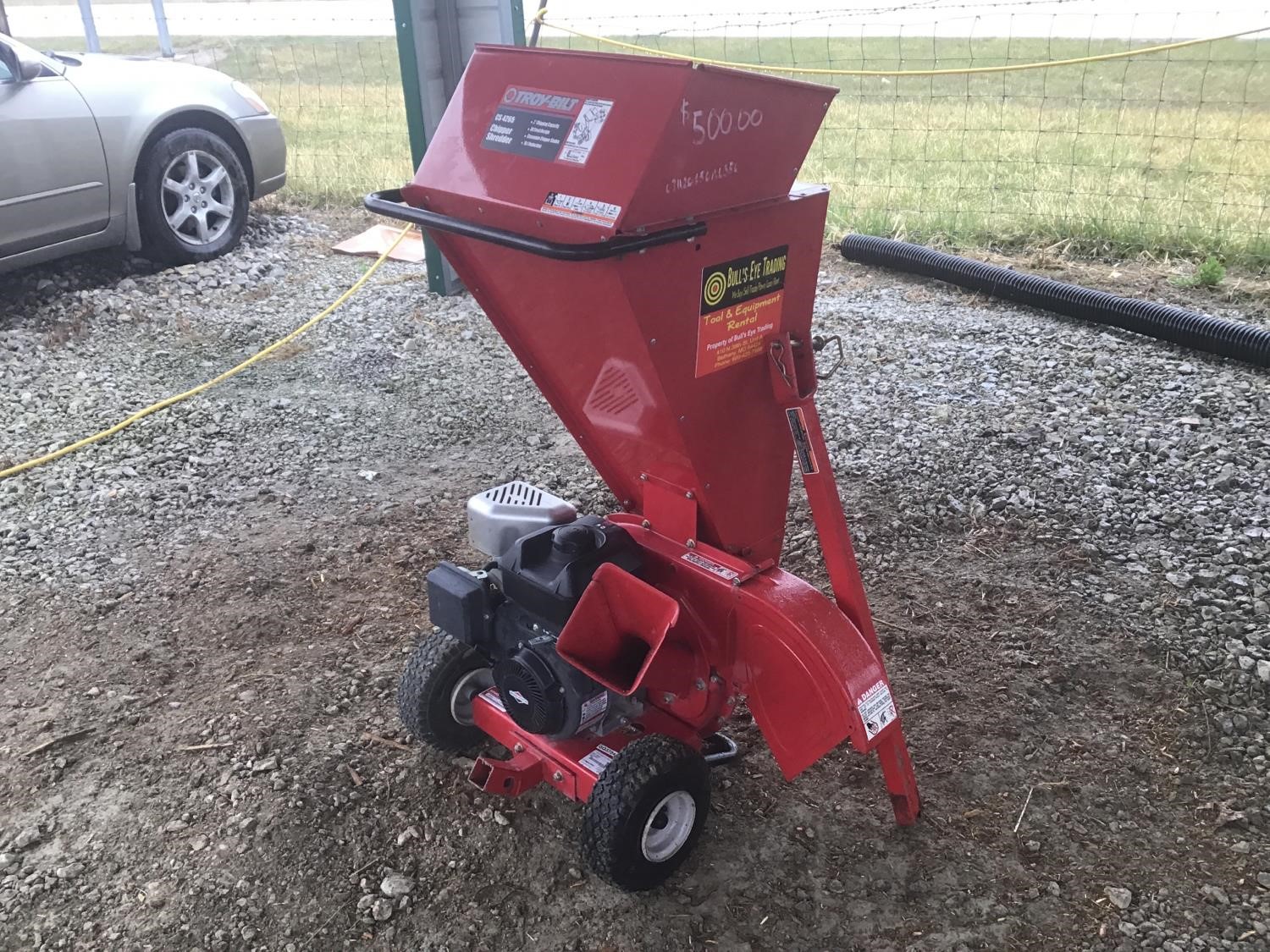 Troy-Bilt CS 4265 Chipper Shredder BigIron Auctions