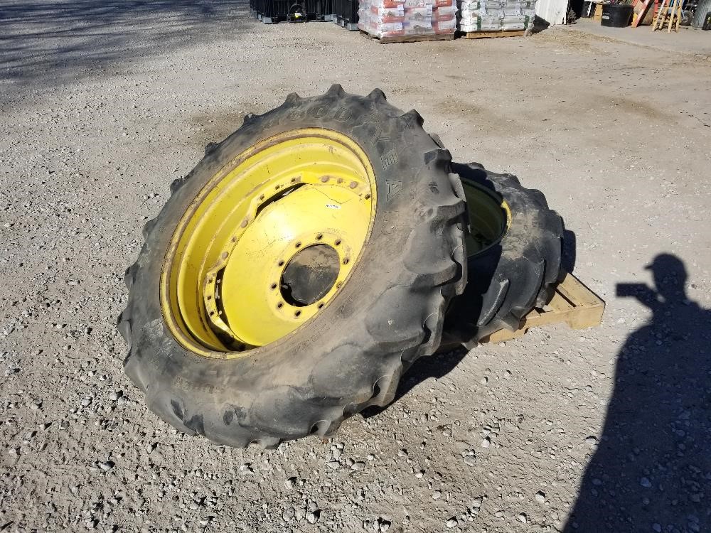 John Deere Rims & 320/85R34 Tires BigIron Auctions