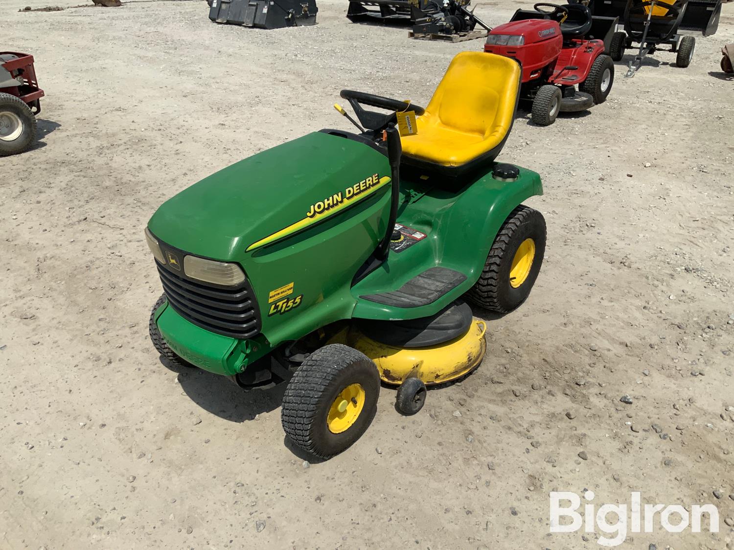 John Deere Lt155 Lawn Mower Bigiron Auctions 4607