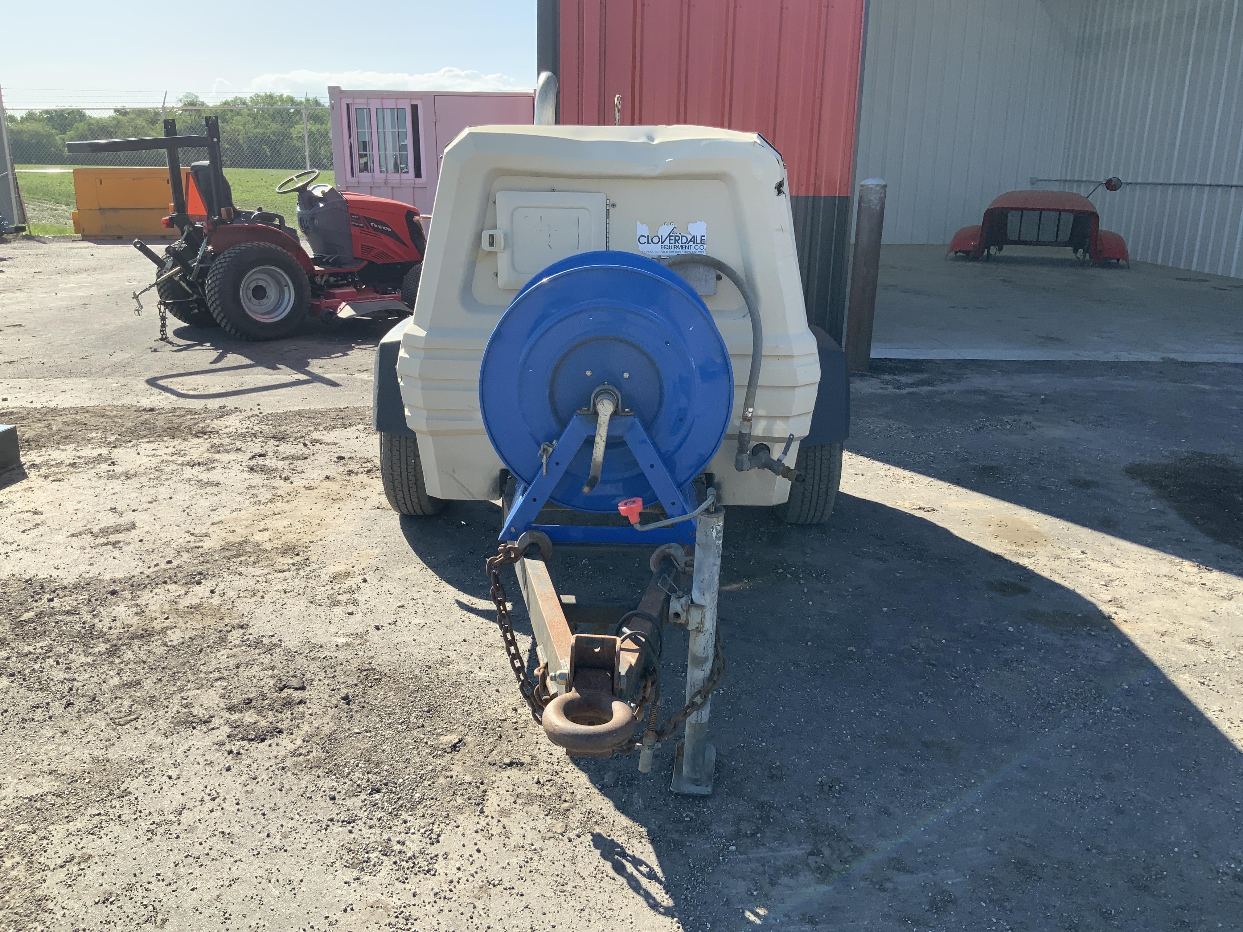 Automatic Hose Reel Package For an Ingersoll Rand P185 Air