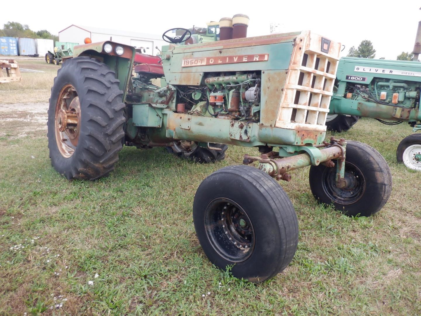 1968 Oliver 1950T 2WD Tractor BigIron Auctions