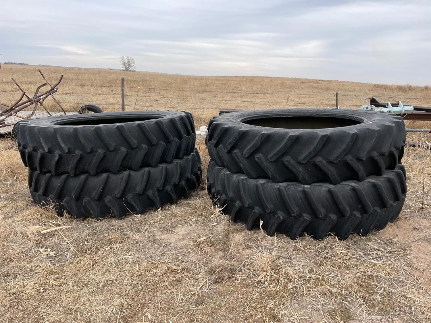 Goodyear & Firestone 480/80R50 Tractor Tires BigIron Auctions