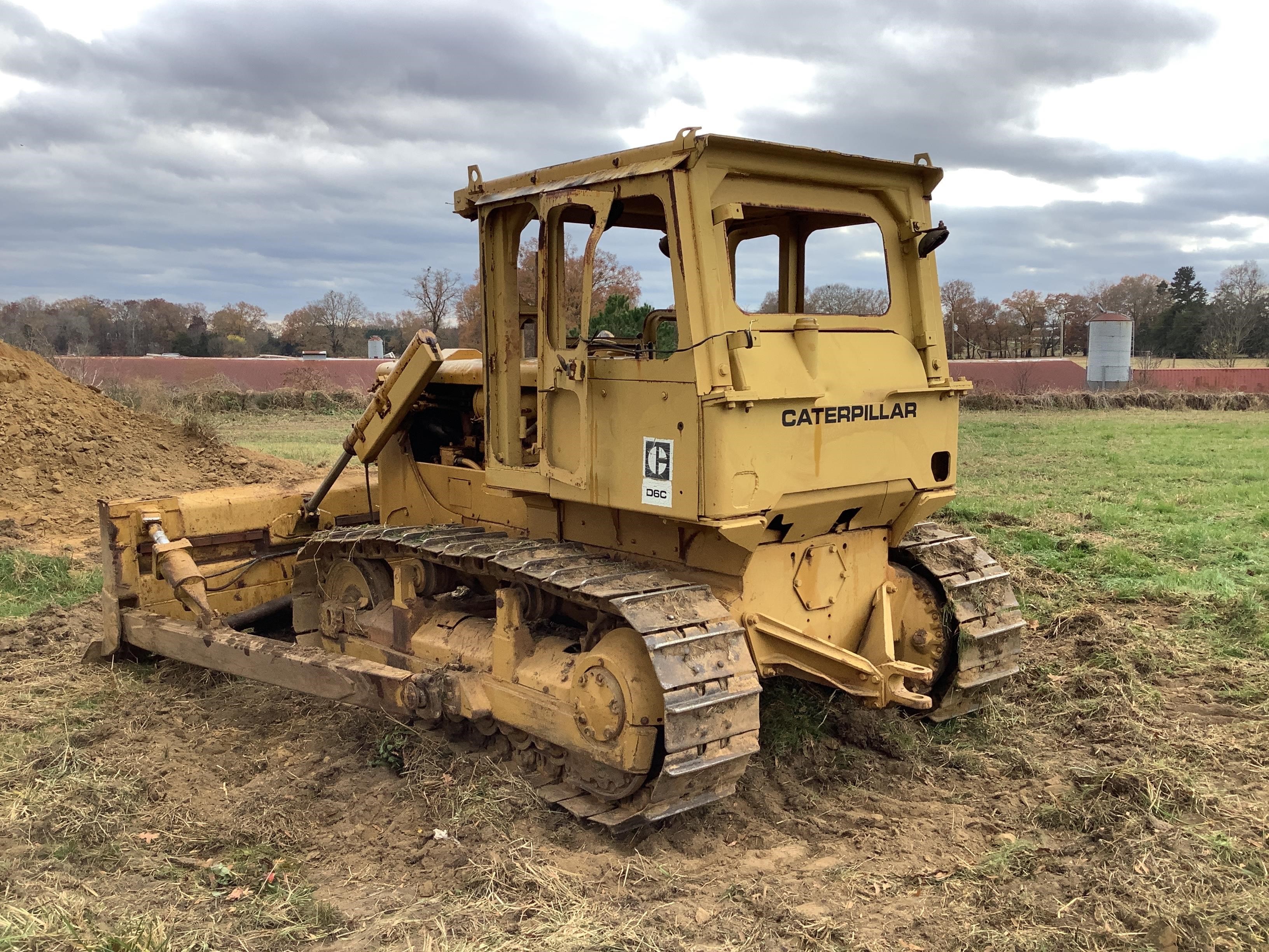 1976 Caterpillar D6C Crawler Dozer BigIron Auctions