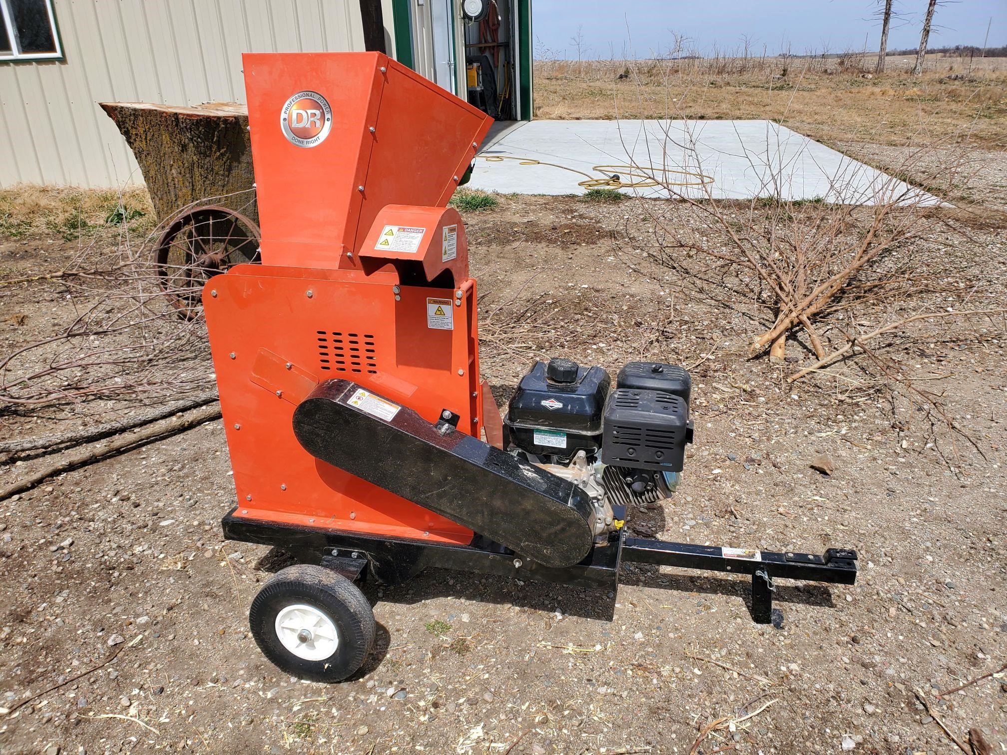 DR C600 Power Wood Chipper BigIron Auctions