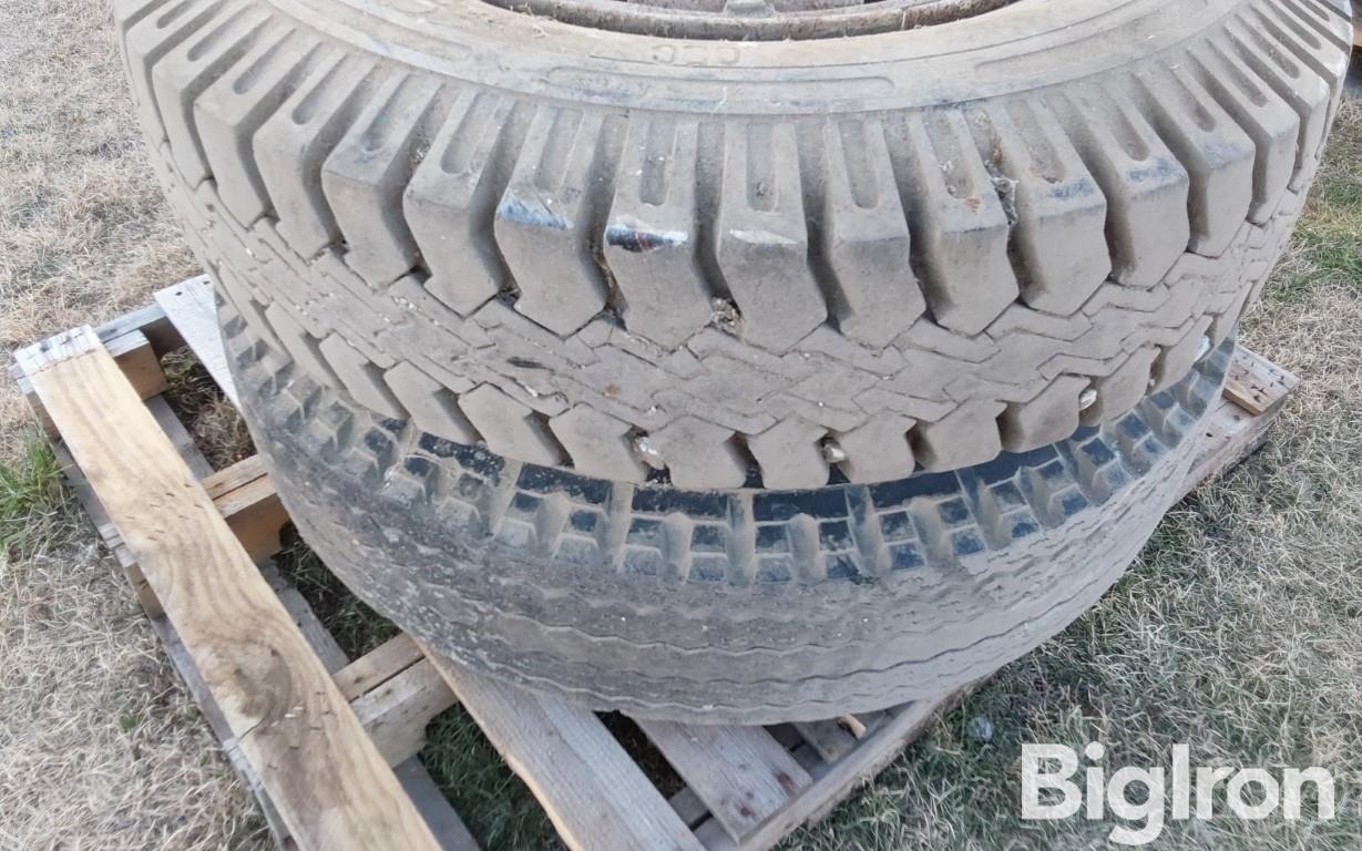 10.00x20 Tires On Steel Stud Pilot Wheels BigIron Auctions