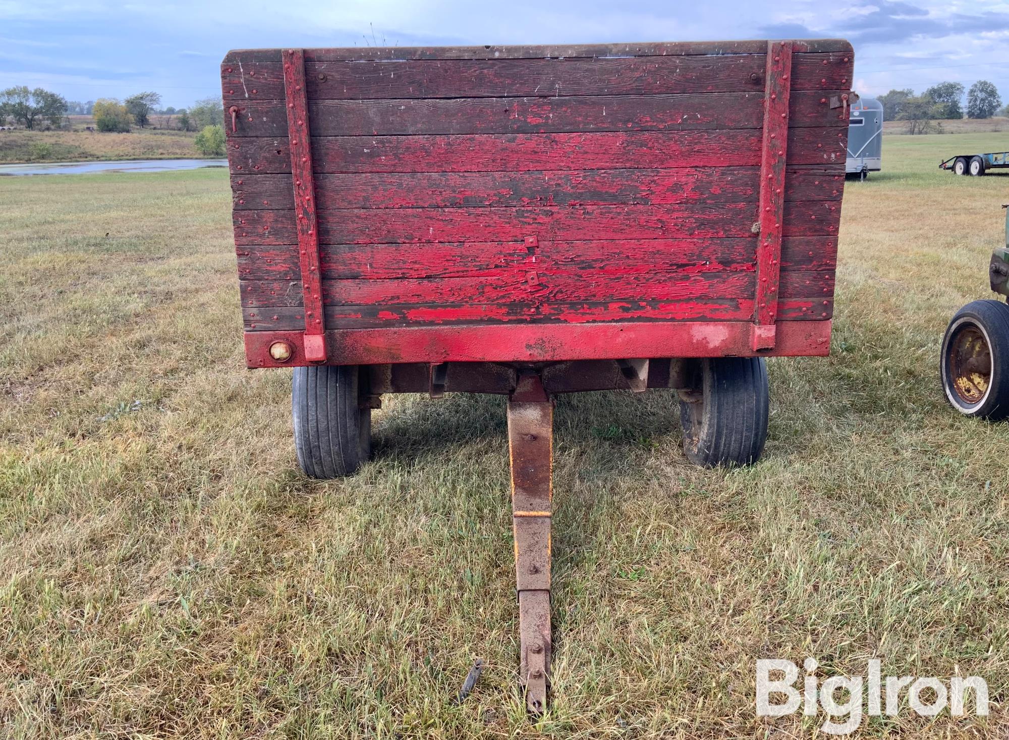 14' Wooden Barge Box Wagon BigIron Auctions