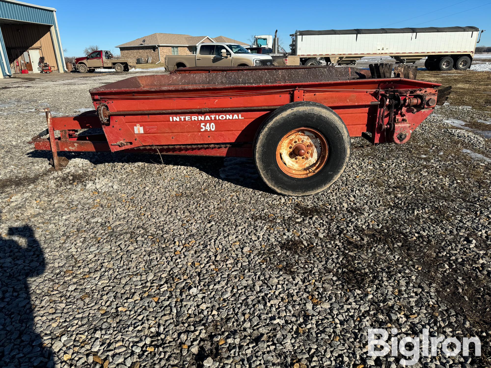 International 540 Manure Spreader BigIron Auctions