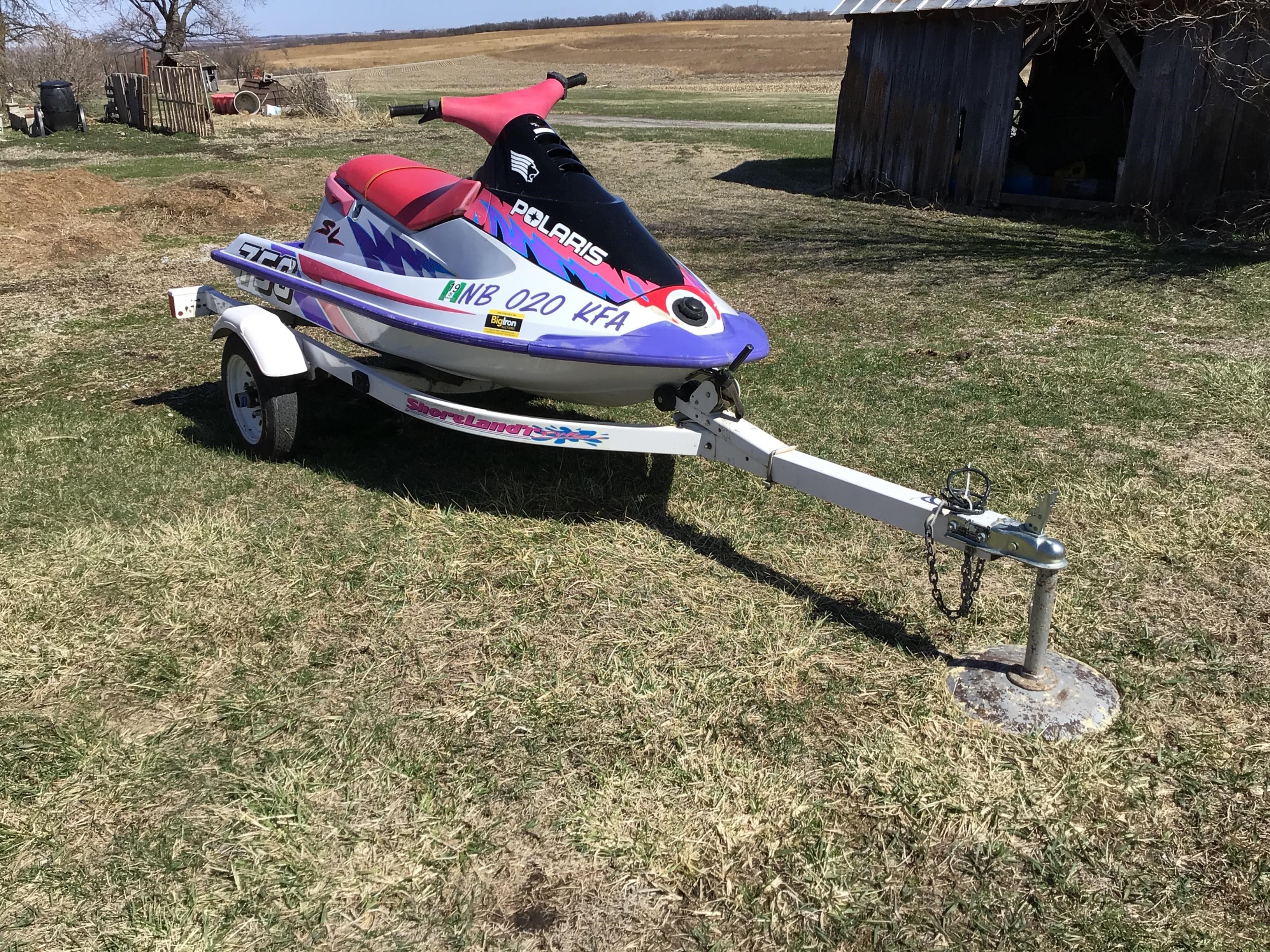 1994 Polaris 750 SL Jet Ski & Trailer BigIron Auctions