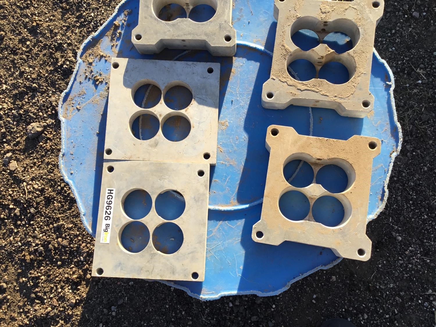 Billet Aluminum Carburetor Spacers BigIron Auctions