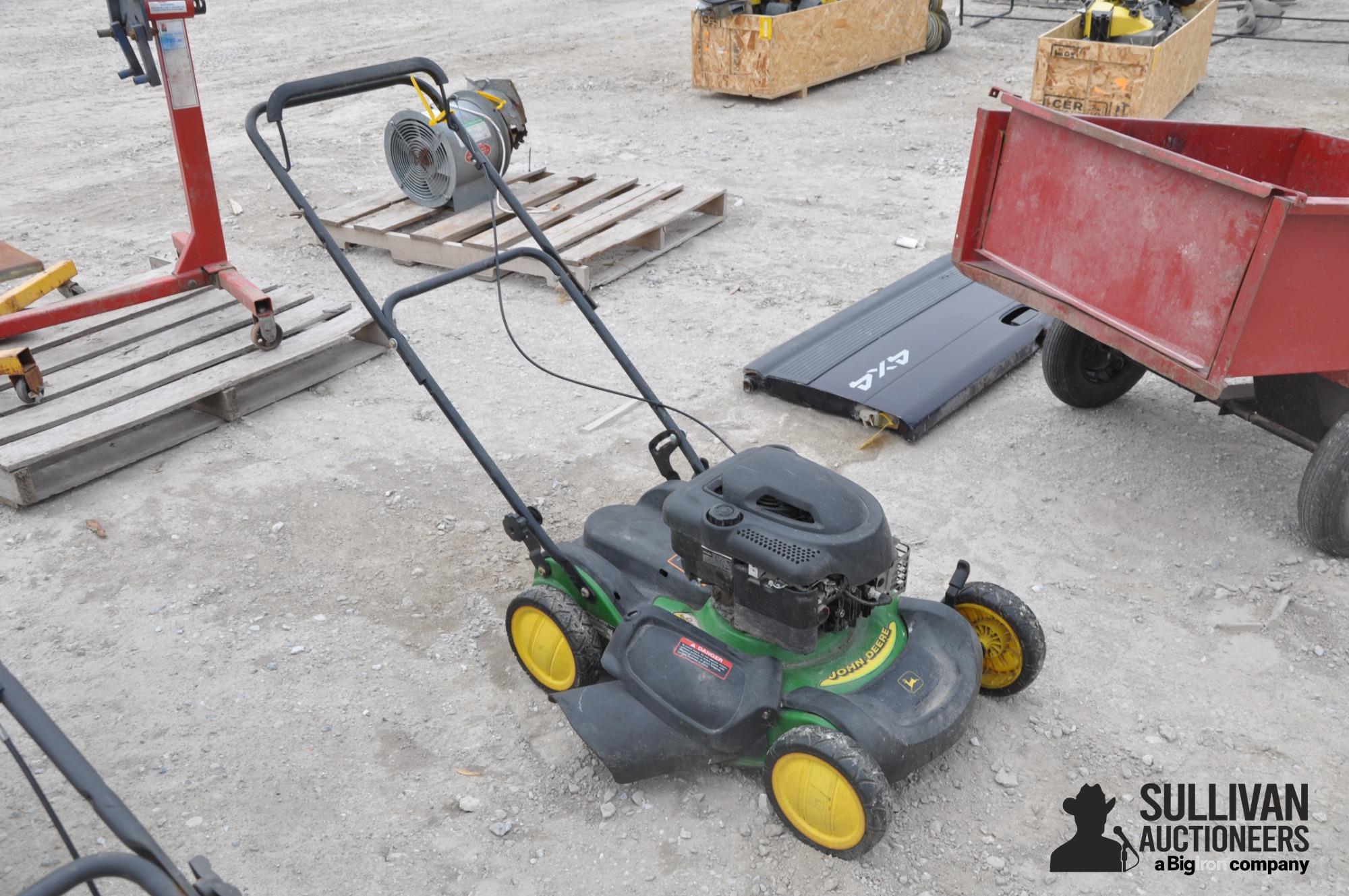 John Deere Js60 21 Walk Behind Mower Bigiron Auctions 4854