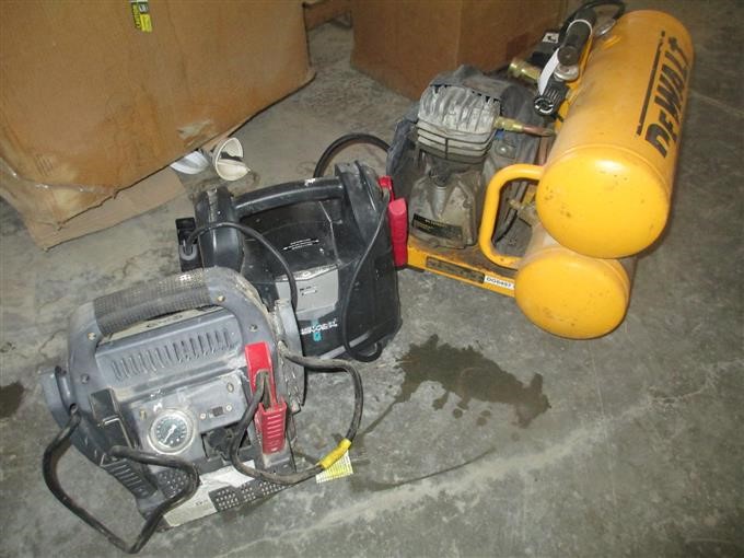 Dewalt D55151 Twin Stack Air Compressor BigIron Auctions