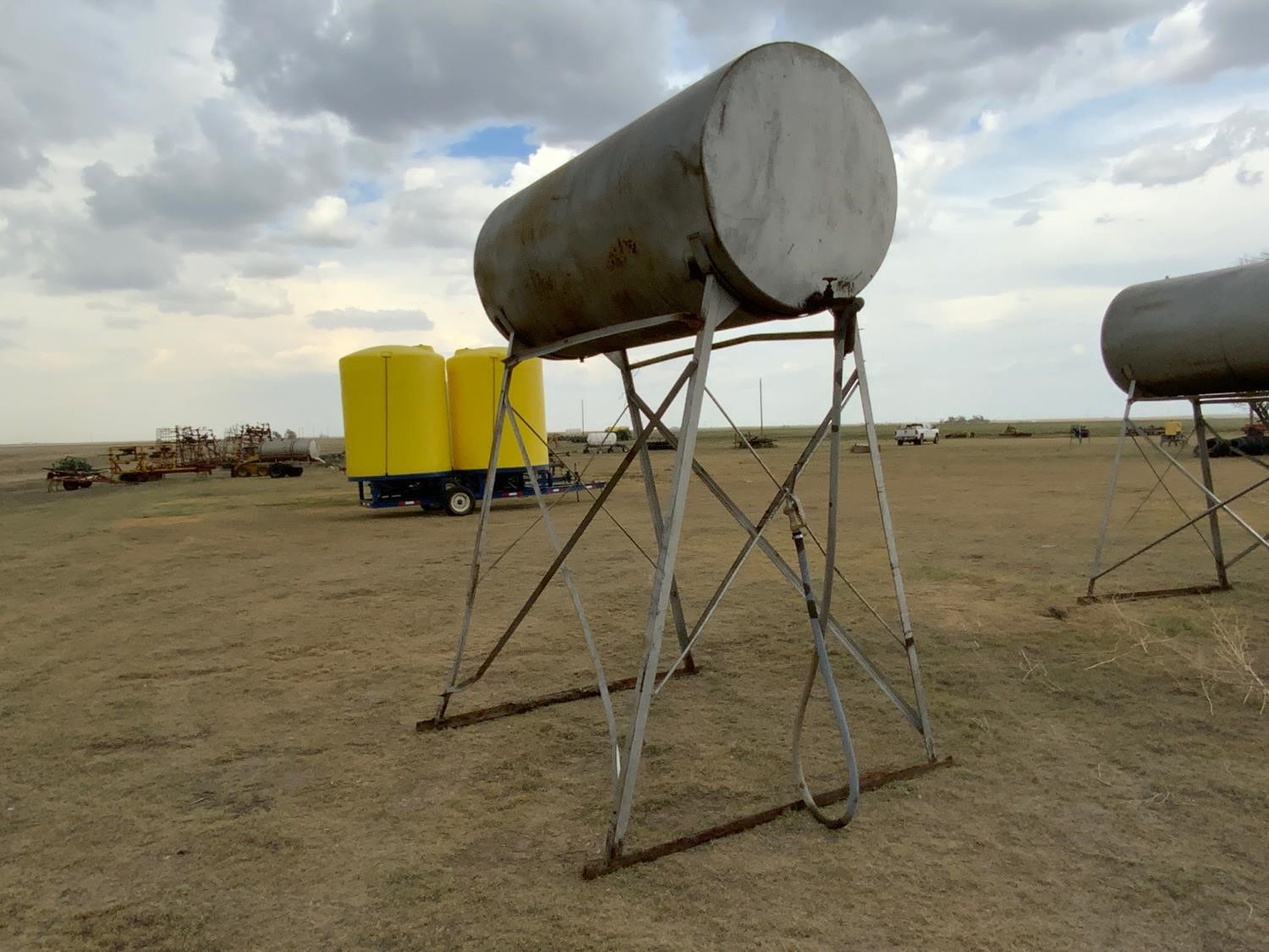 500 Gallon Fuel Tank On Stand BigIron Auctions