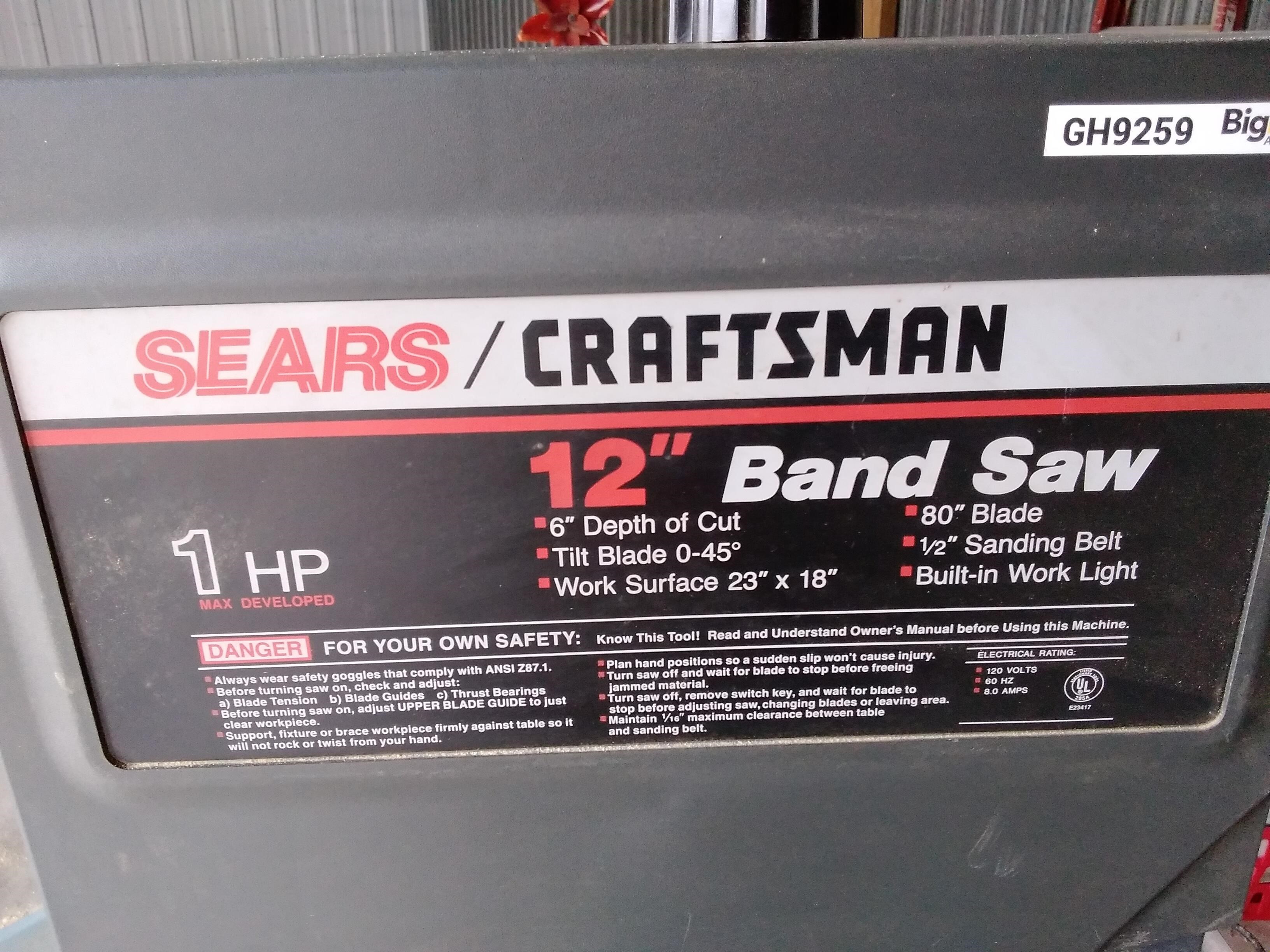 Sears Craftsman 113.248210 12