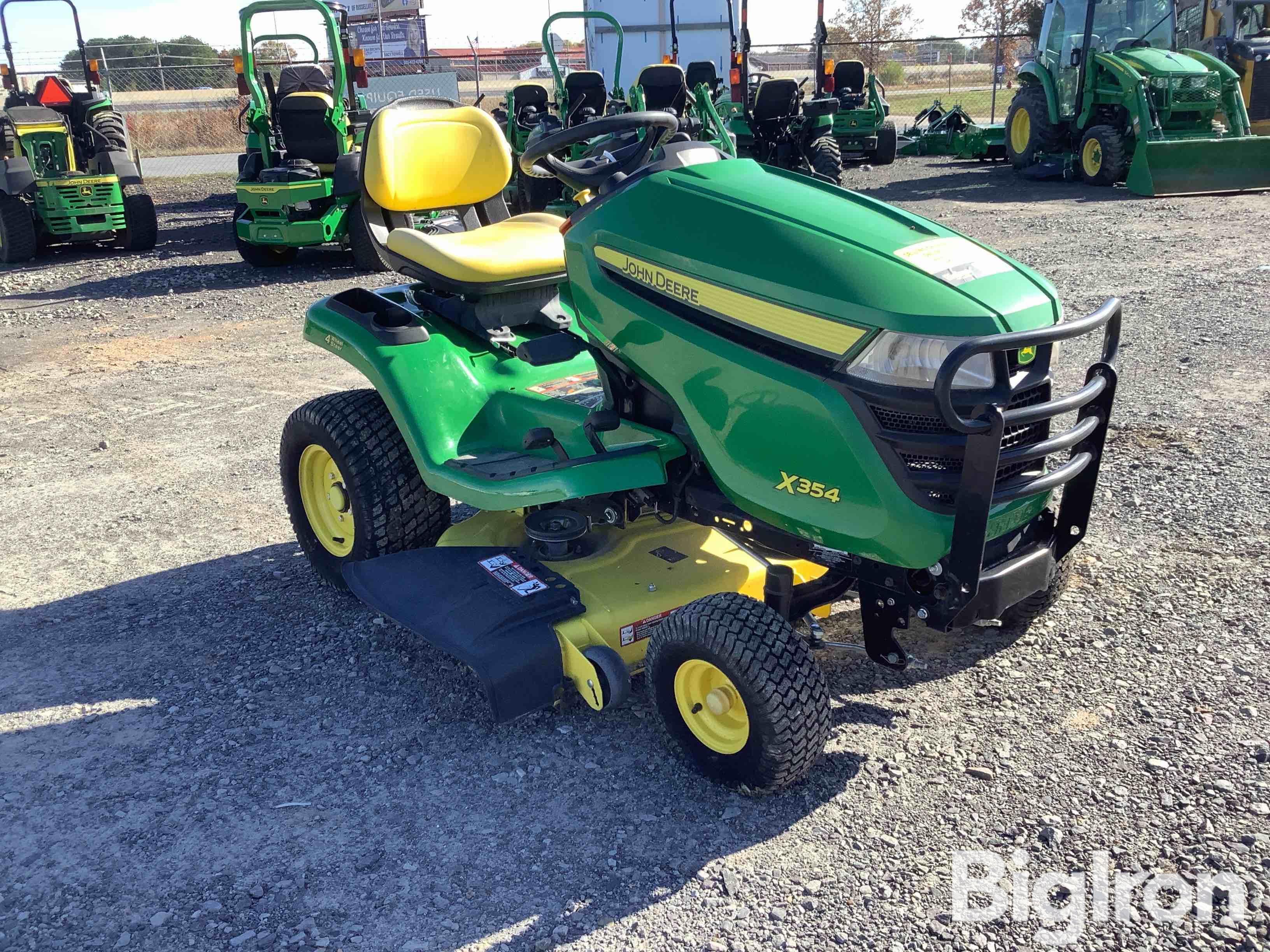 2018 John Deere X354 Riding Mower Bigiron Auctions 8353