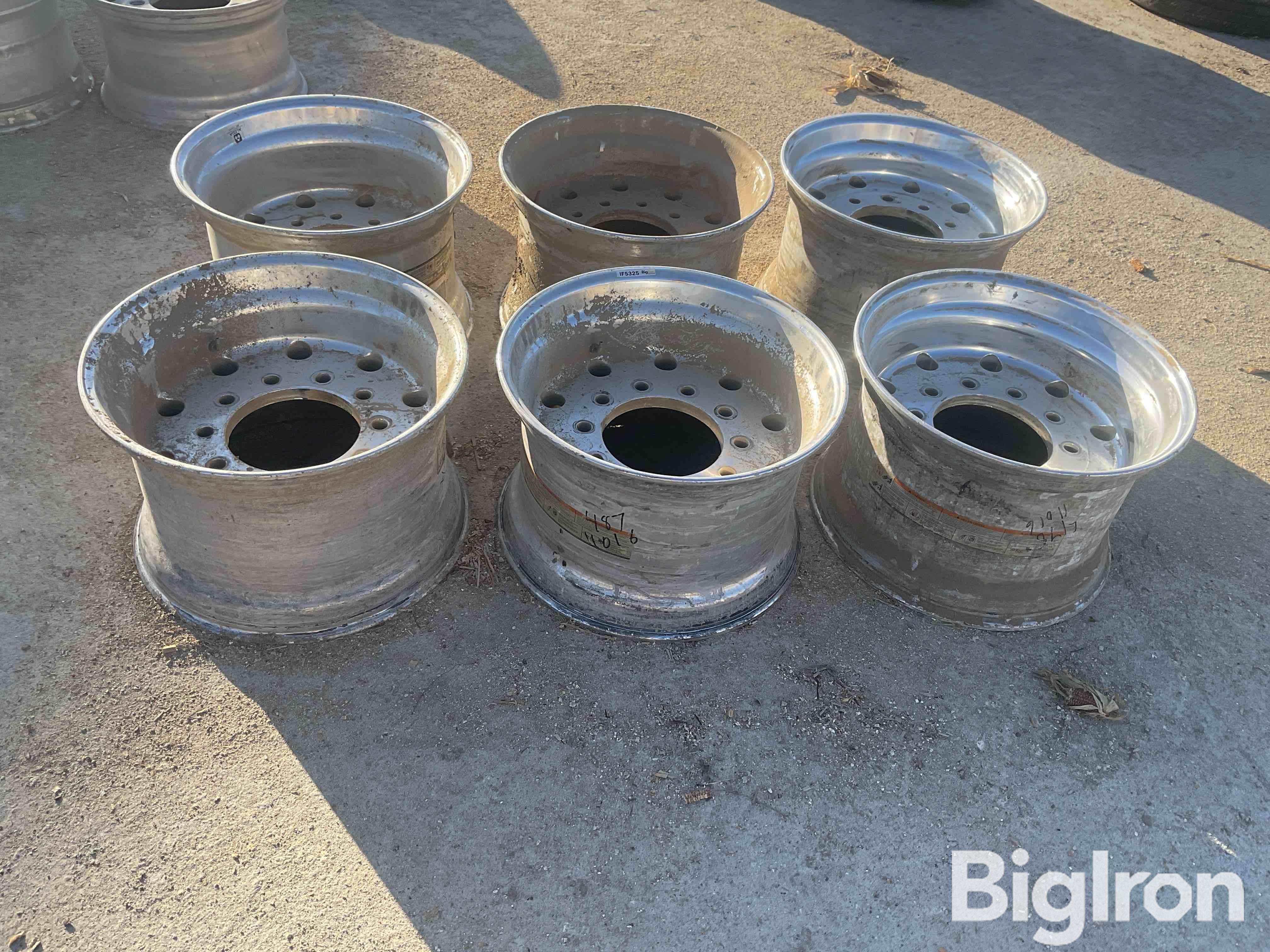 Alcoa 22.5X14 Aluminum Super Single Rims BigIron Auctions