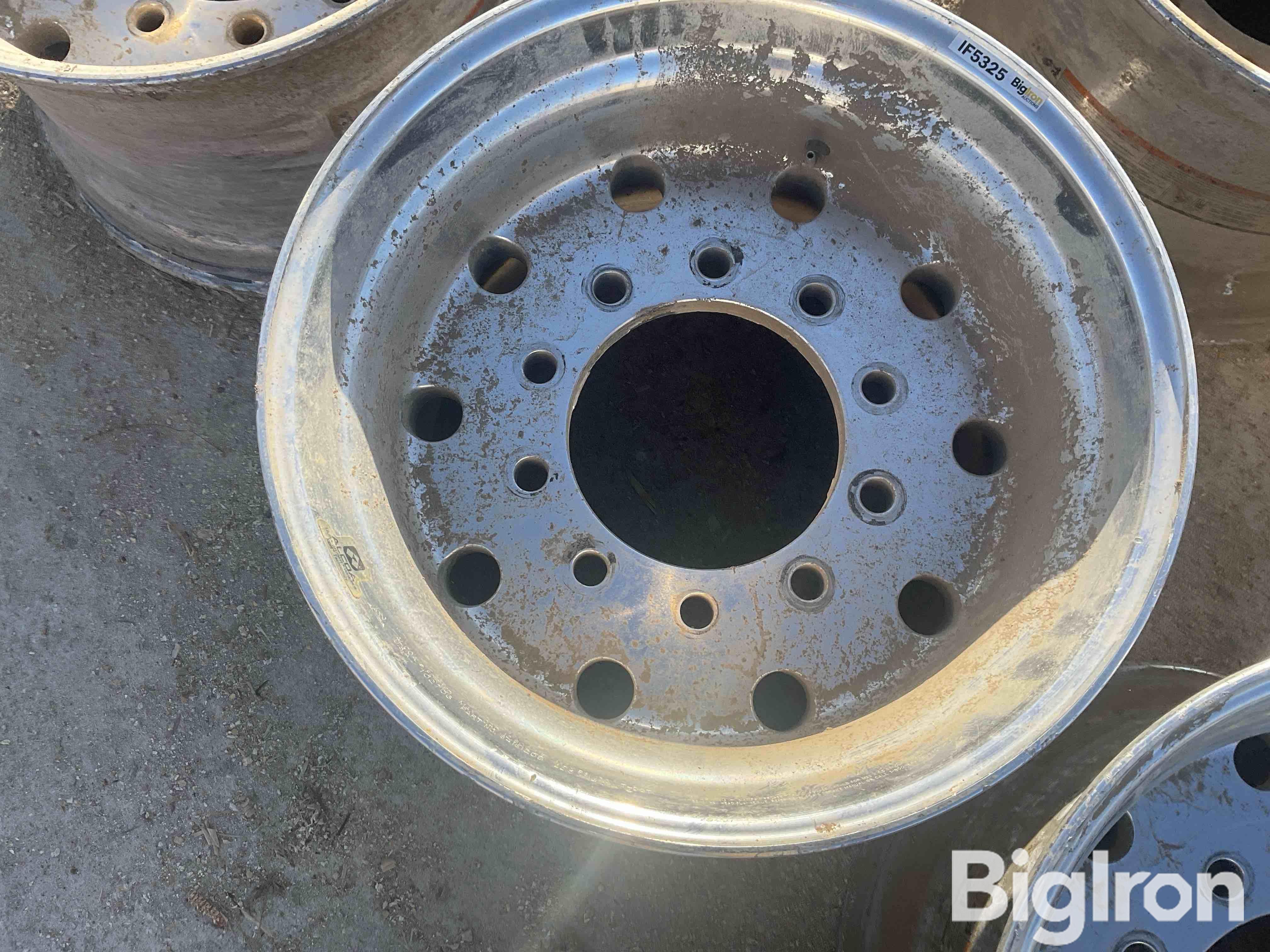 Alcoa 225x14 Aluminum Super Single Rims Bigiron Auctions 1760