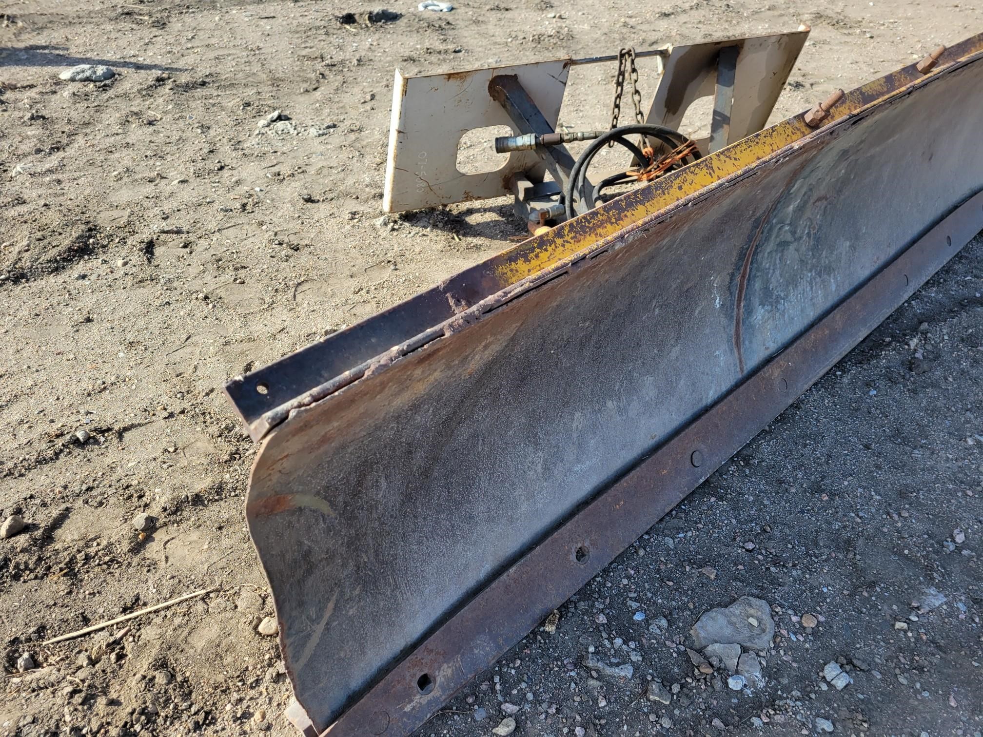 Hydraulic Skid Steer Blade BigIron Auctions