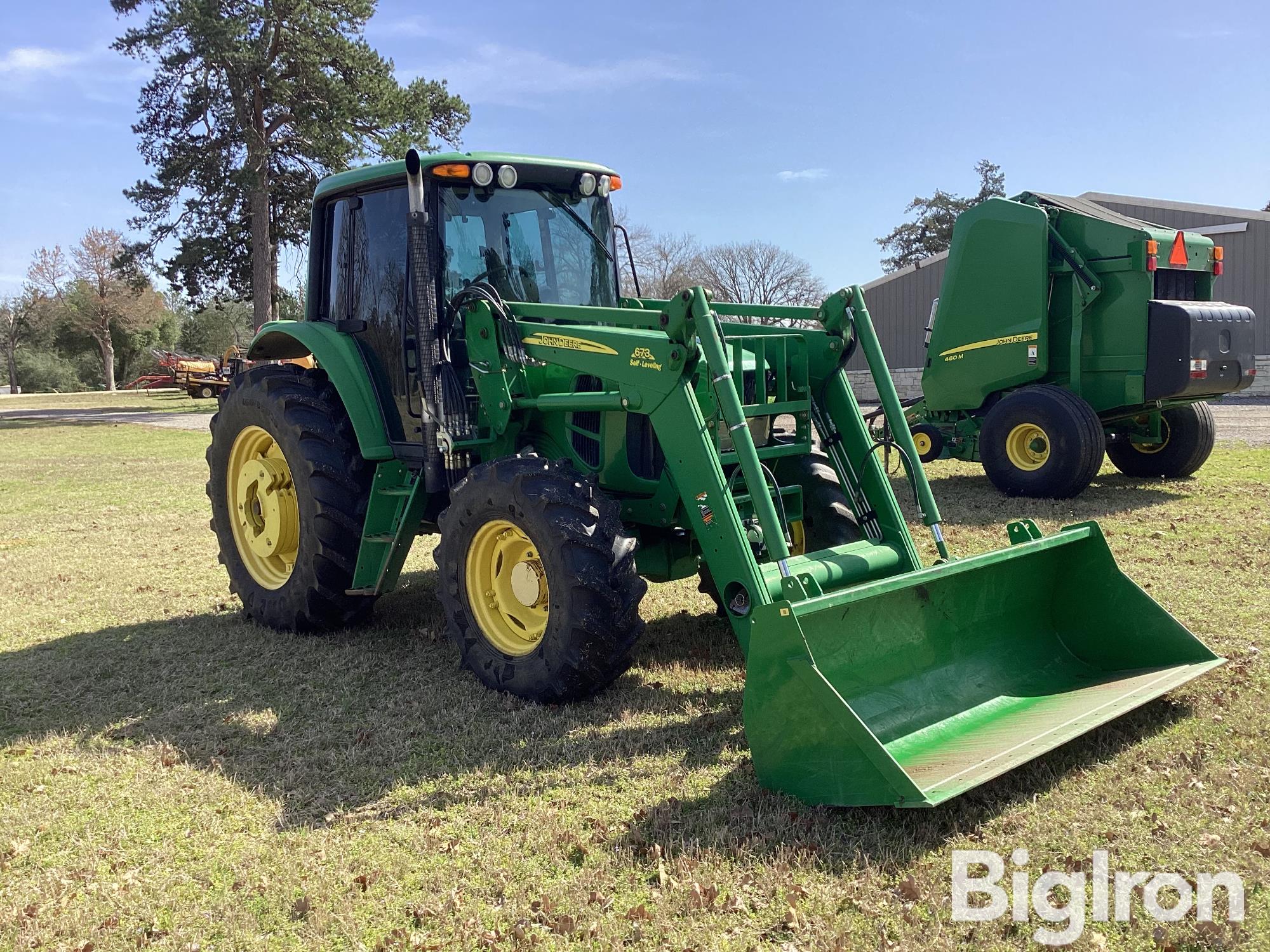 2009 John Deere 6430 Premium Mfwd Tractor W Loader Bigiron Auctions