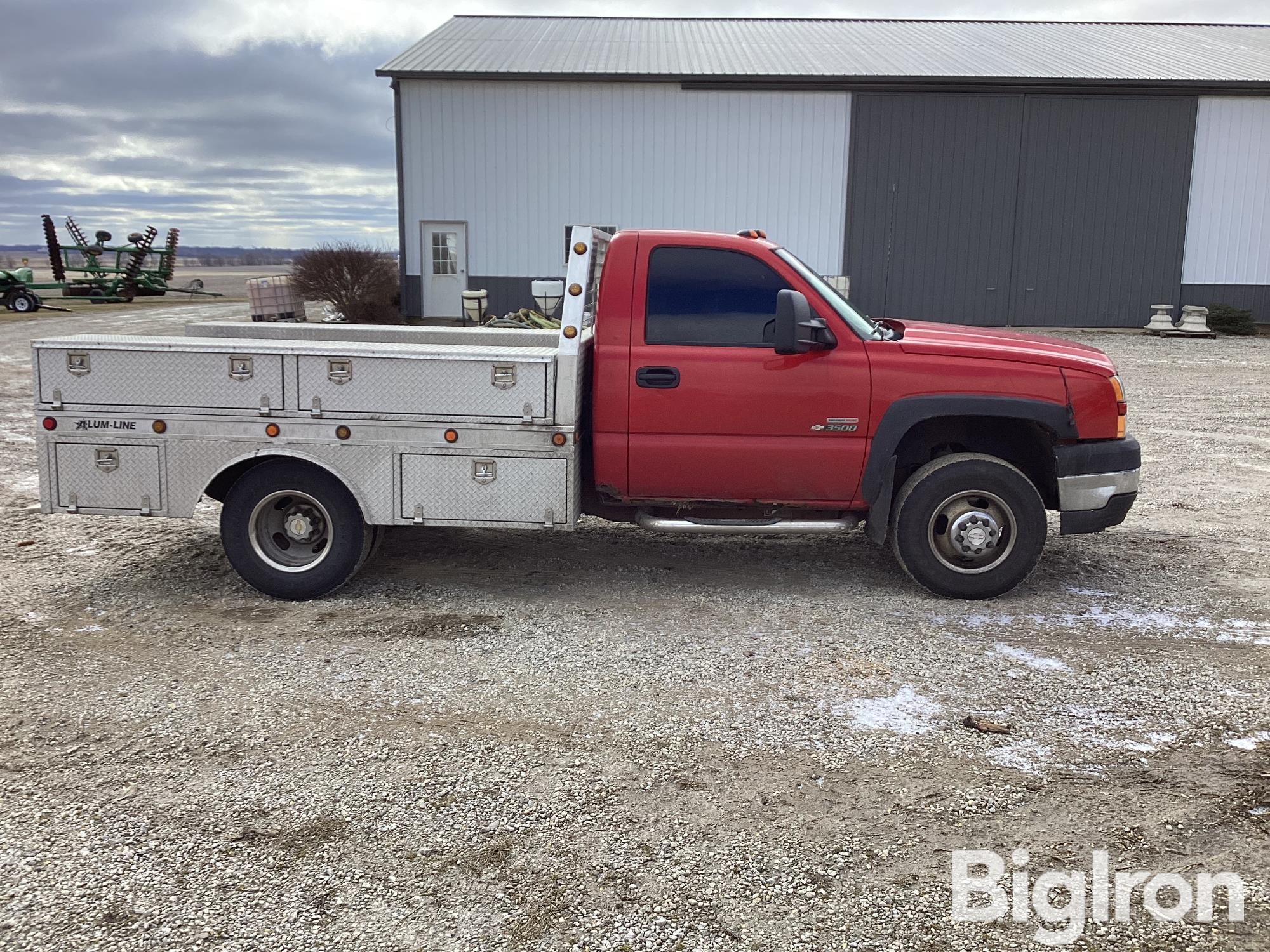 2006 Chevrolet K3500 Silverado 4x4 Flatbed Service Truck BigIron Auctions