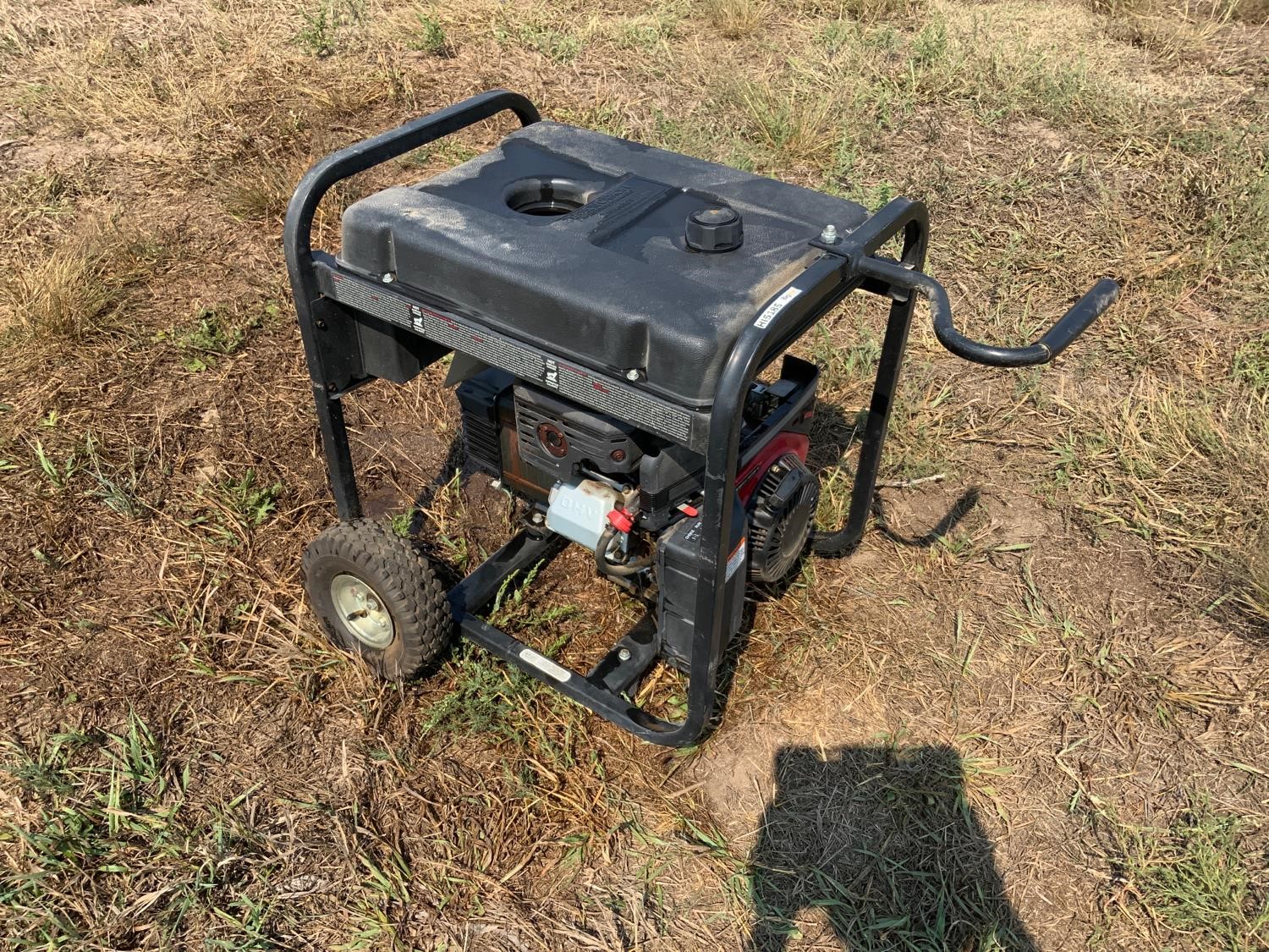 Vanguard 6250 Black Max Portable Generator BigIron Auctions