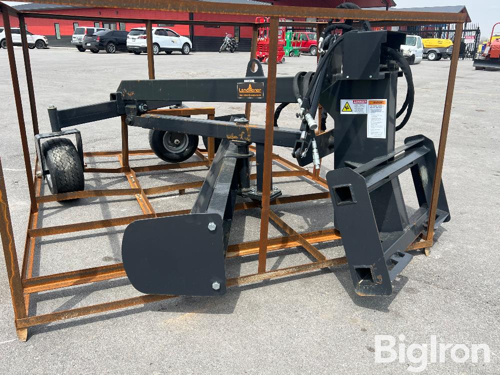 Land Honor GM-12-96 6-Way Skid Steer Grader Blade BigIron Auctions