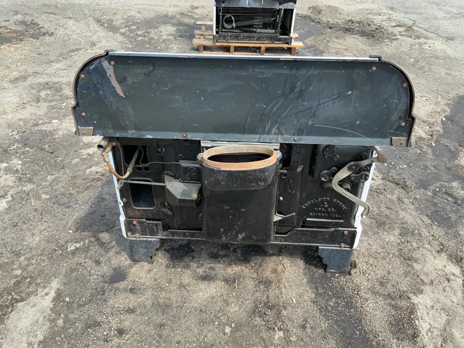 Excelsior Wood Burning Gas Stove Bigiron Auctions