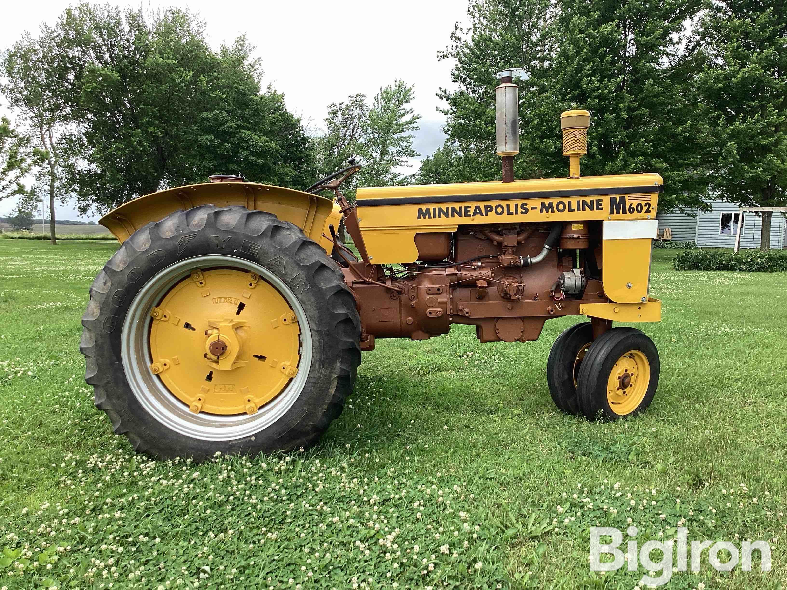 1964 Minneapolis-moline M-602 2wd Tractor Bigiron Auctions