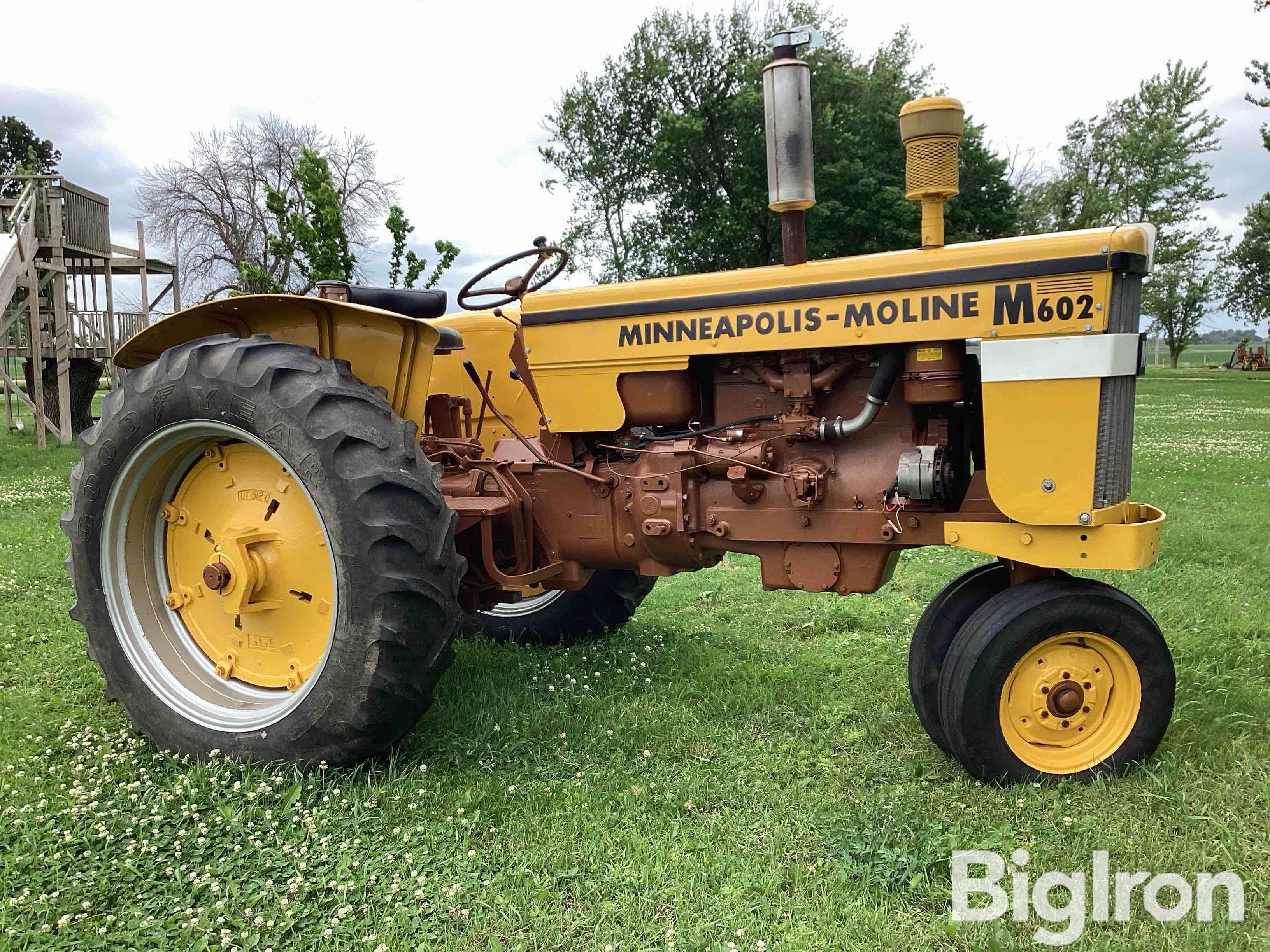 1964 Minneapolis-Moline M-602 2WD Tractor BigIron Auctions