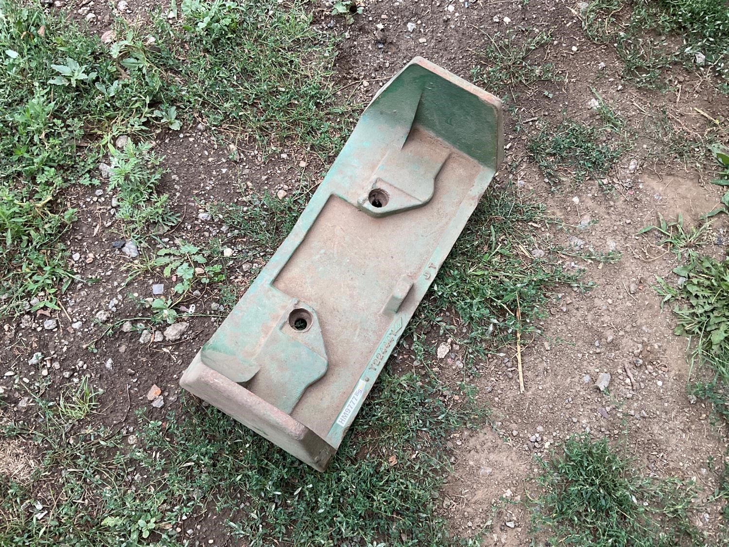 John Deere Mounted Cast Front Weight BigIron Auctions