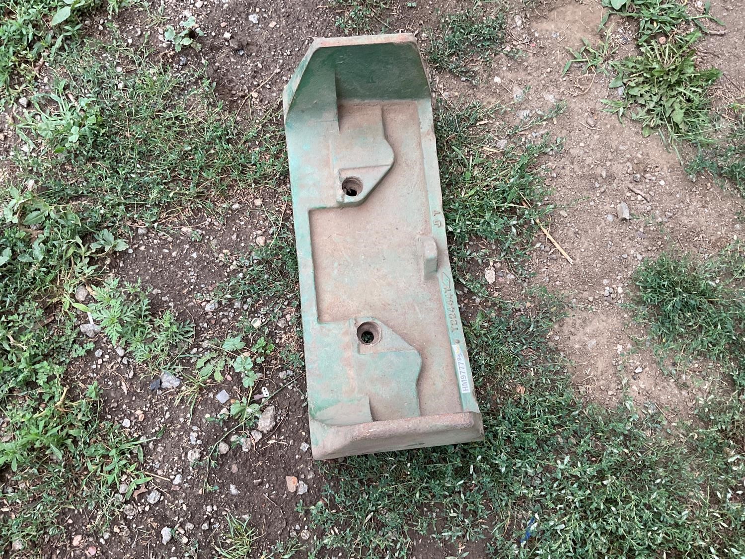 John Deere Mounted Cast Front Weight BigIron Auctions