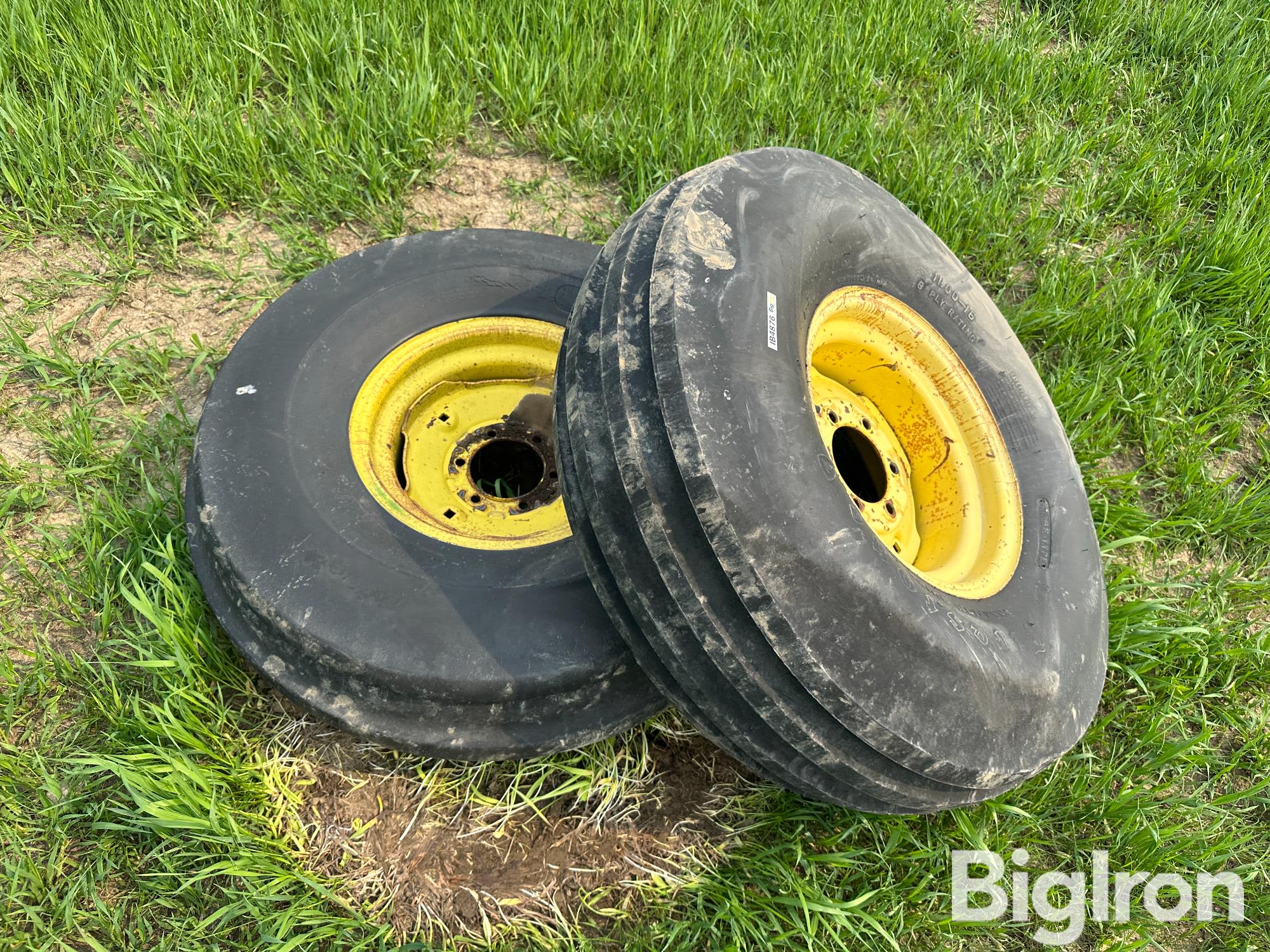 John Deere 11.00-16 Tractor Tires & Rims BigIron Auctions