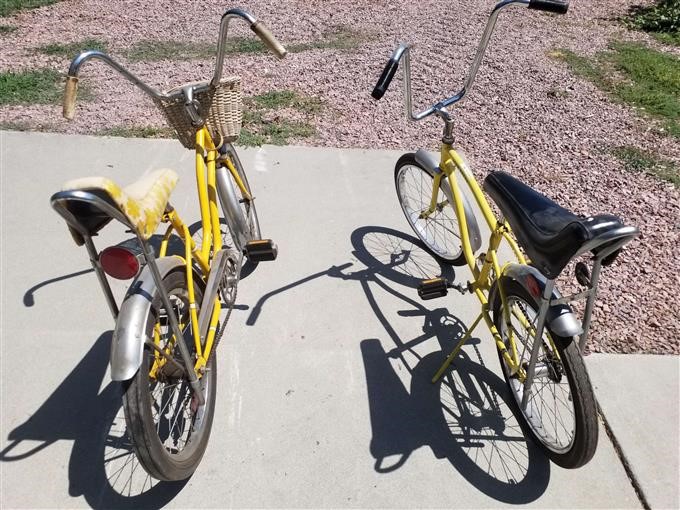 john deere banana seat bike