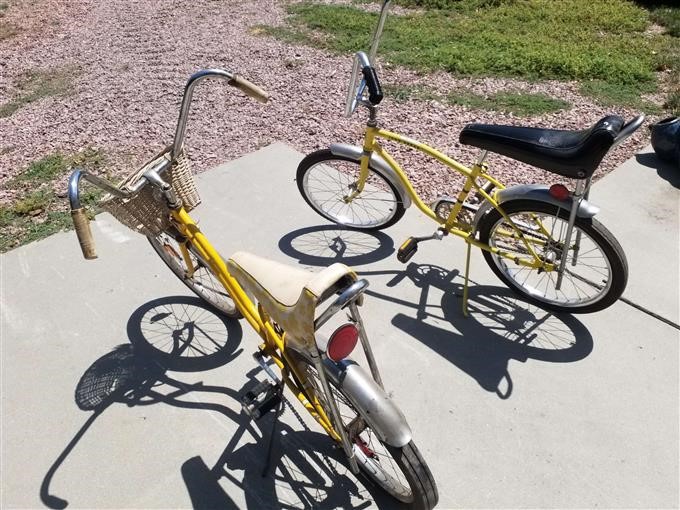 john deere banana seat bike