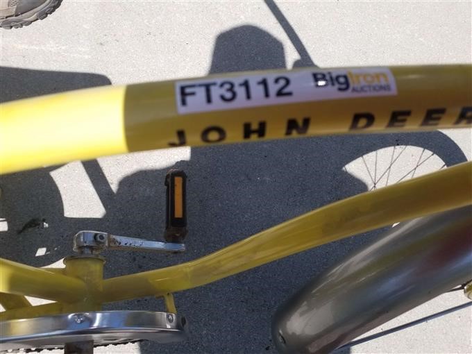 john deere banana seat bike