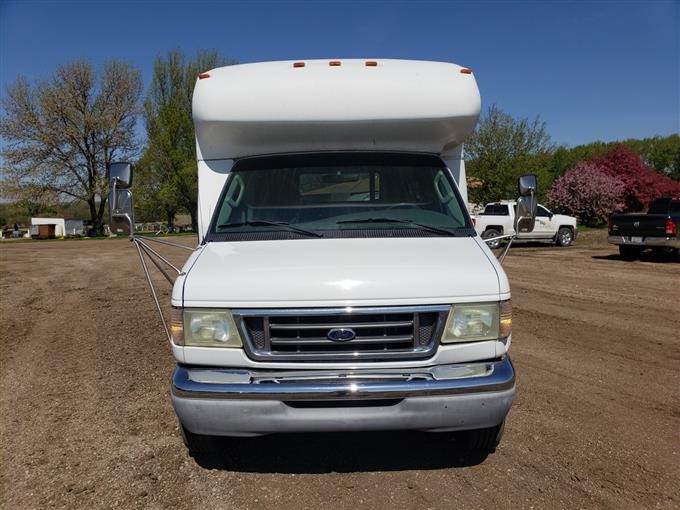 03 Ford Econoline 50 Cutaway Passenger Bus Bigiron Auctions