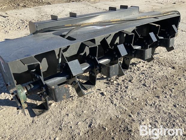 JCT 6' Wide Tiller Skid Steer Attachment BigIron Auctions