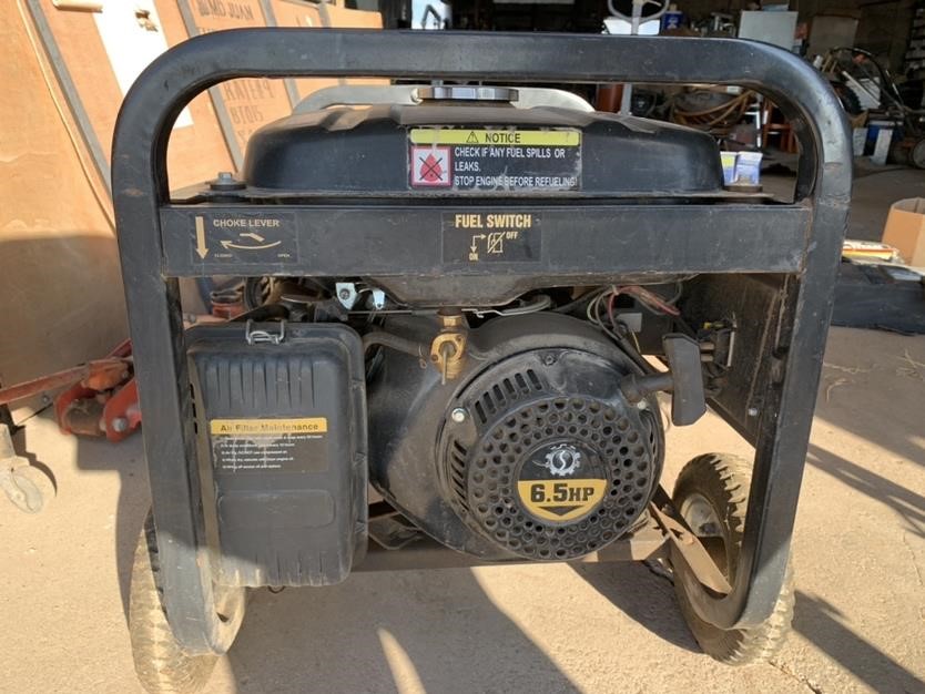 Steele 3500 Watt Portable Generator BigIron Auctions