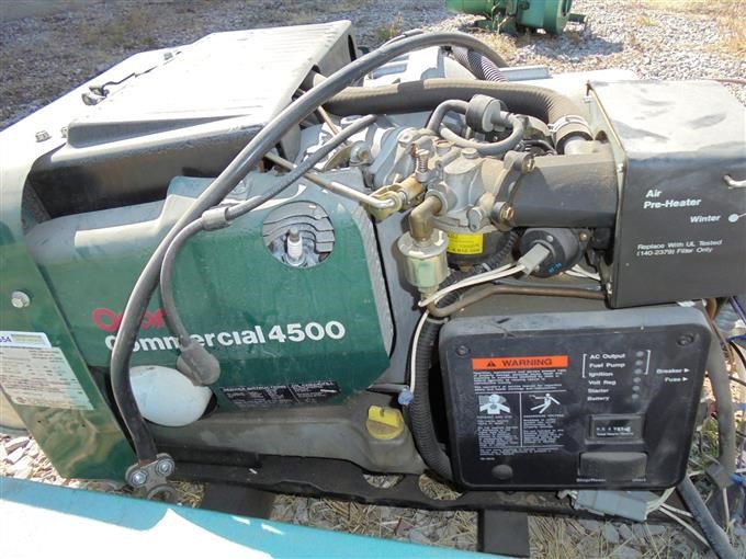 Onan 4500 With Control Panel Generator BigIron Auctions