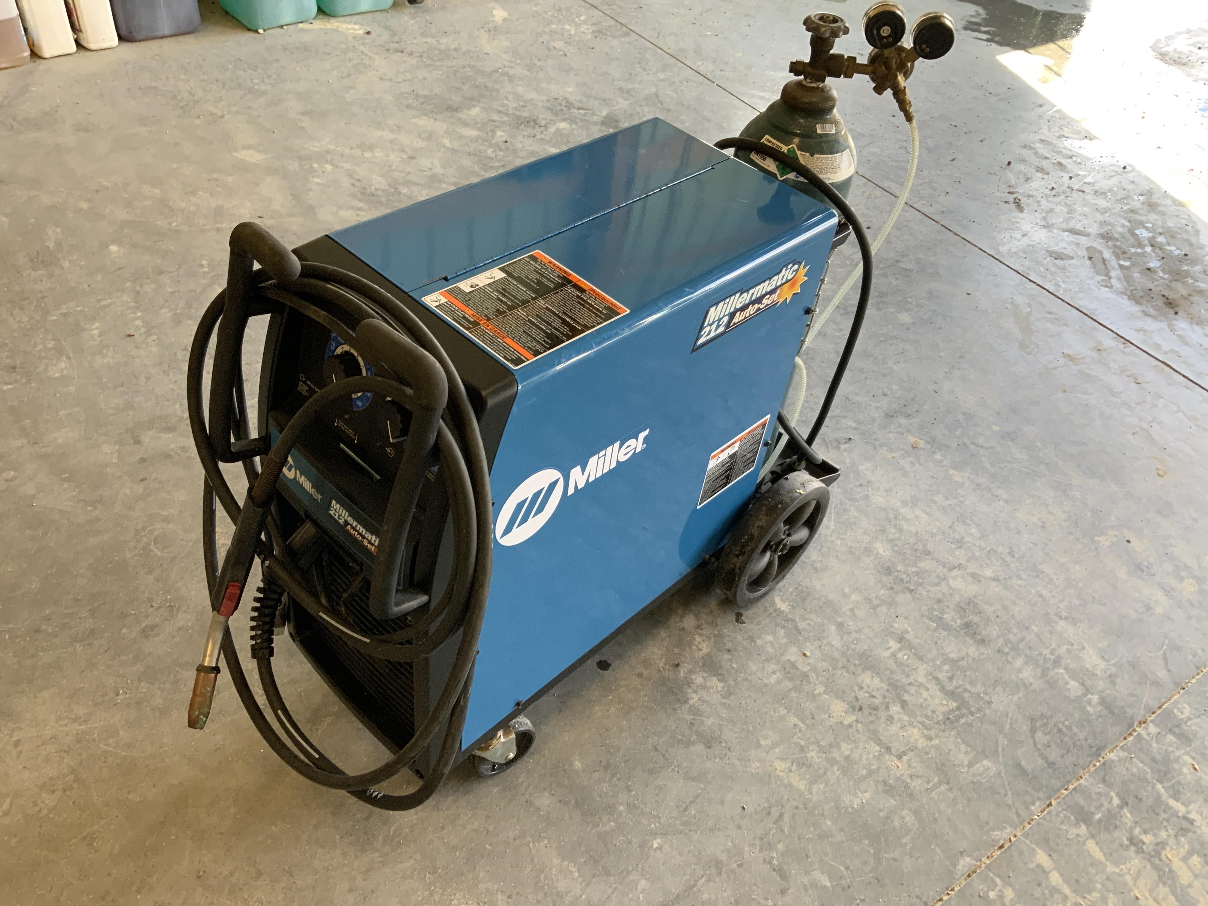 Miller Millermatic 212 AutoSet Welder BigIron Auctions