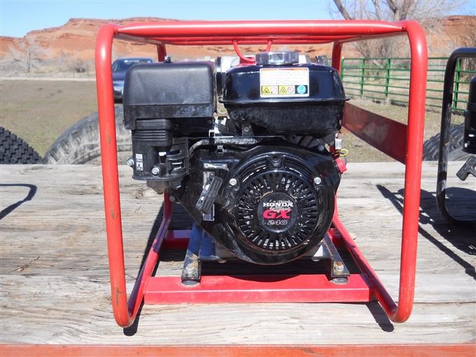 Honda GX240 3" Trash Pump BigIron Auctions