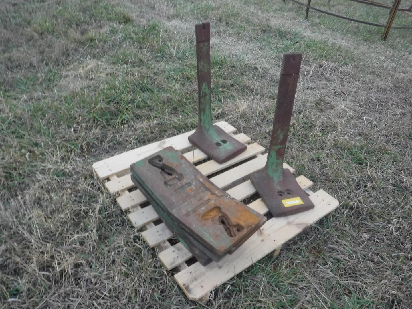 John Deere Starter Weight Bracket & Slab Weights BigIron Auctions