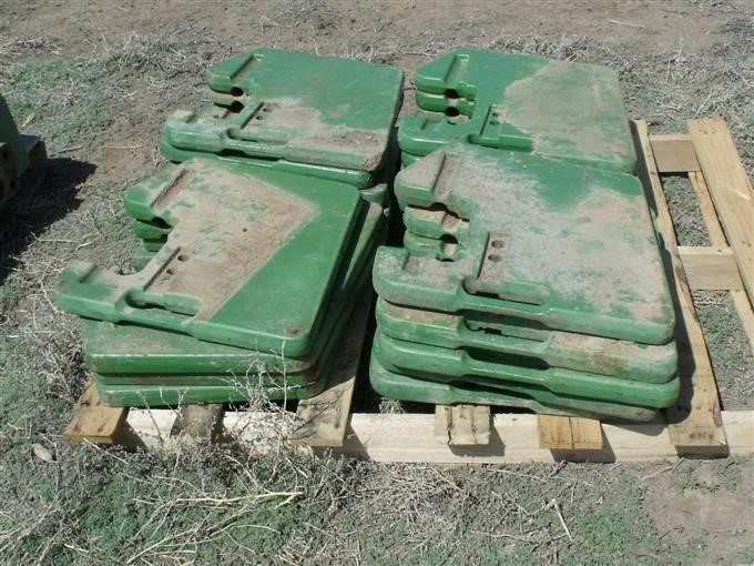 John Deere Suitcase Weights And Rack BigIron Auctions