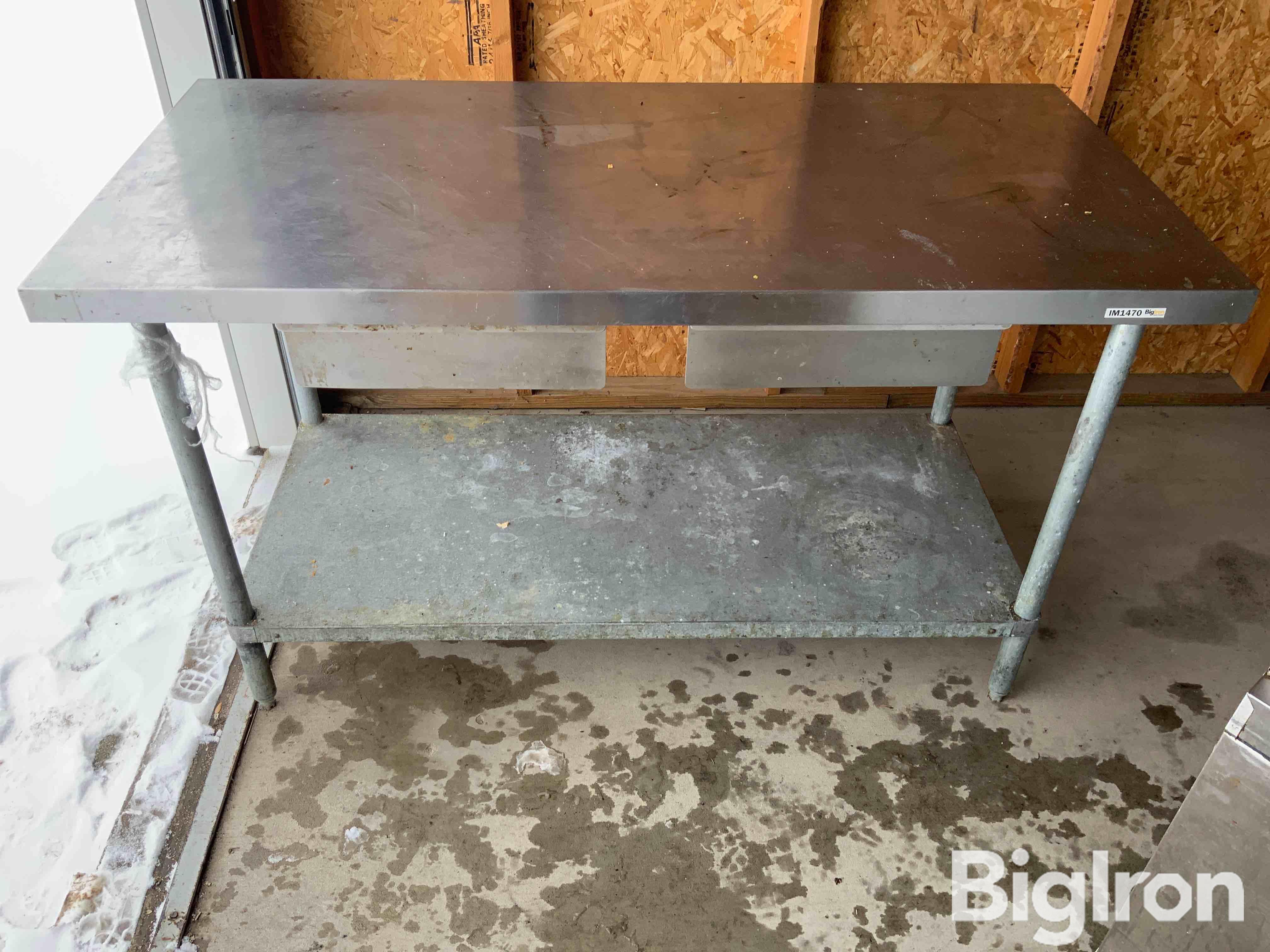 Stainless Steel Prep Table BigIron Auctions   Stainlesssteelpreptable 7 Fcb91334203c43b48ae4807f96f2c2e9 